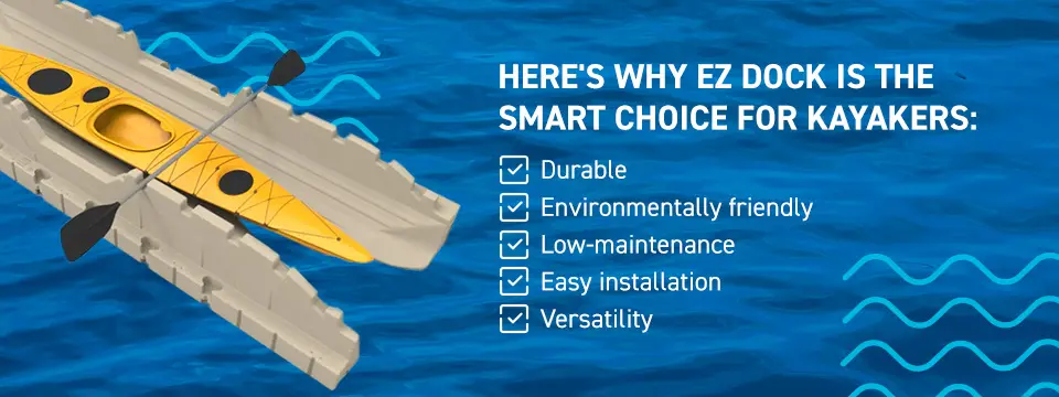 Choosing EZ Dock for Kayakers