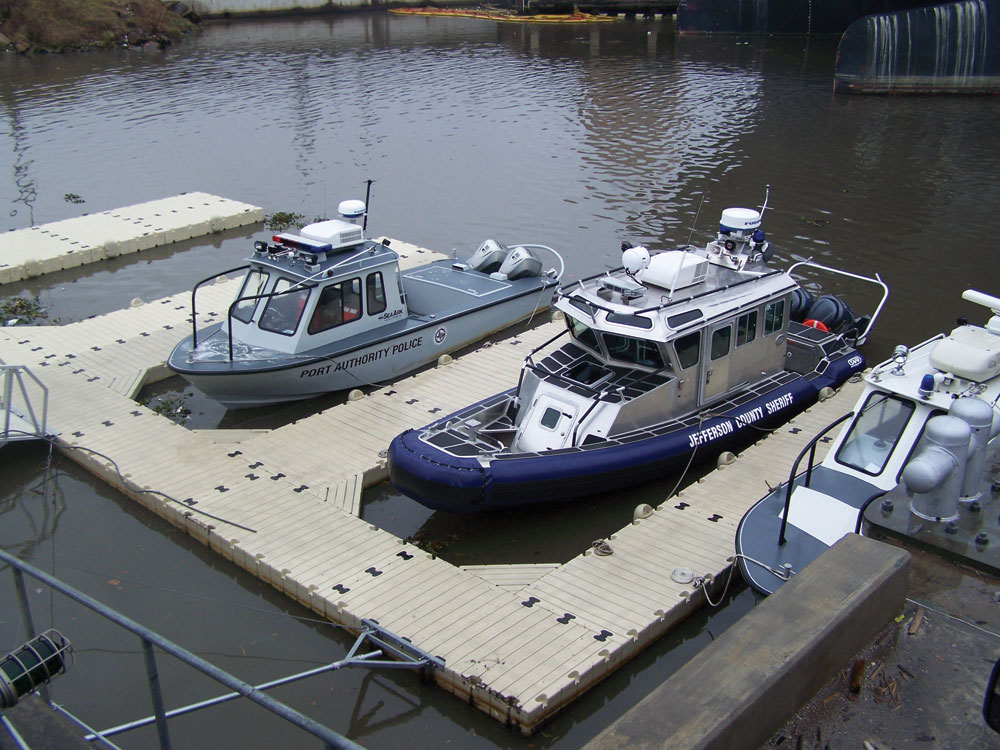 EZ Dock for Government Boats