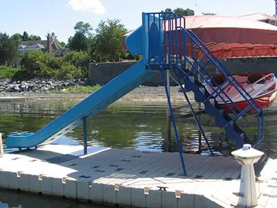 EZ Floating Dock with Slide