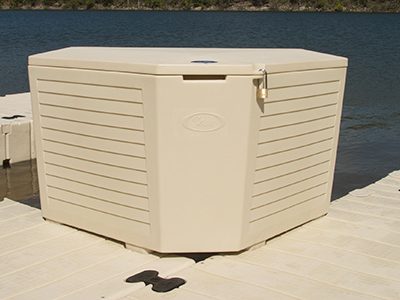 EZ Dock Corner Storage Box