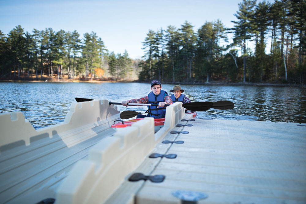 Docks for Kayakers EZ Dock Launches for Kayaks