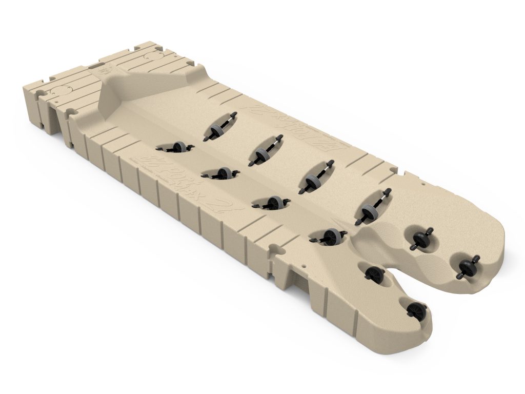 View of EZ Port 2i with wheel axis system