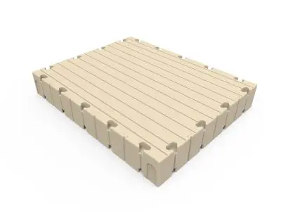 60 Inch By 10 Foot Polyethylene Dock Section - EZ Dock