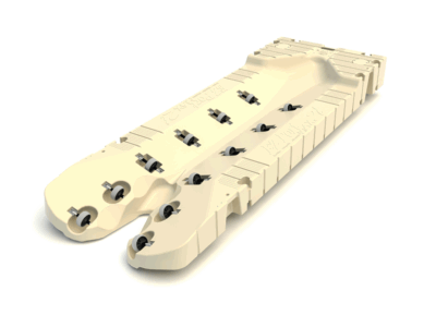 View of EZ Port 2i with wheel axis system