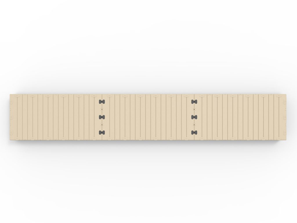 Diseño CAD del muelle en forma de I