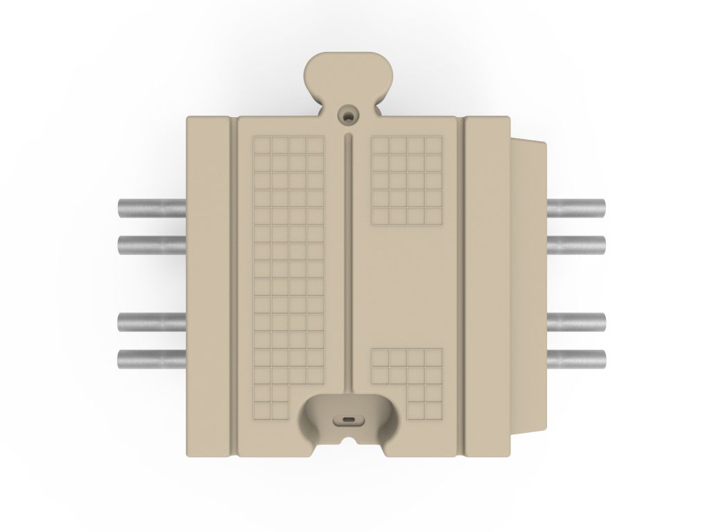 3D rendered image of a dock component