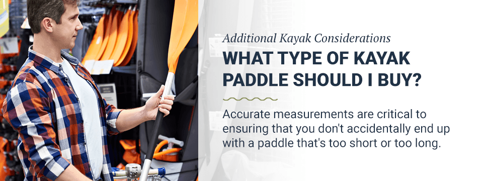 Types of kayak paddles