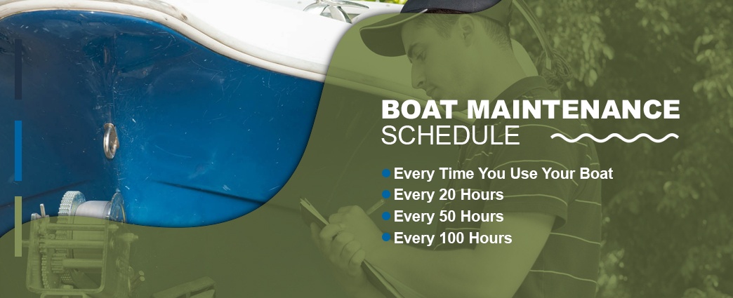 Boat maintenance schedule