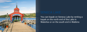 Kayaking in Seneca Lake