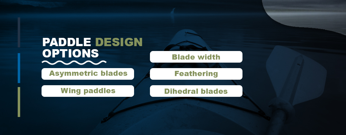 Paddle design options