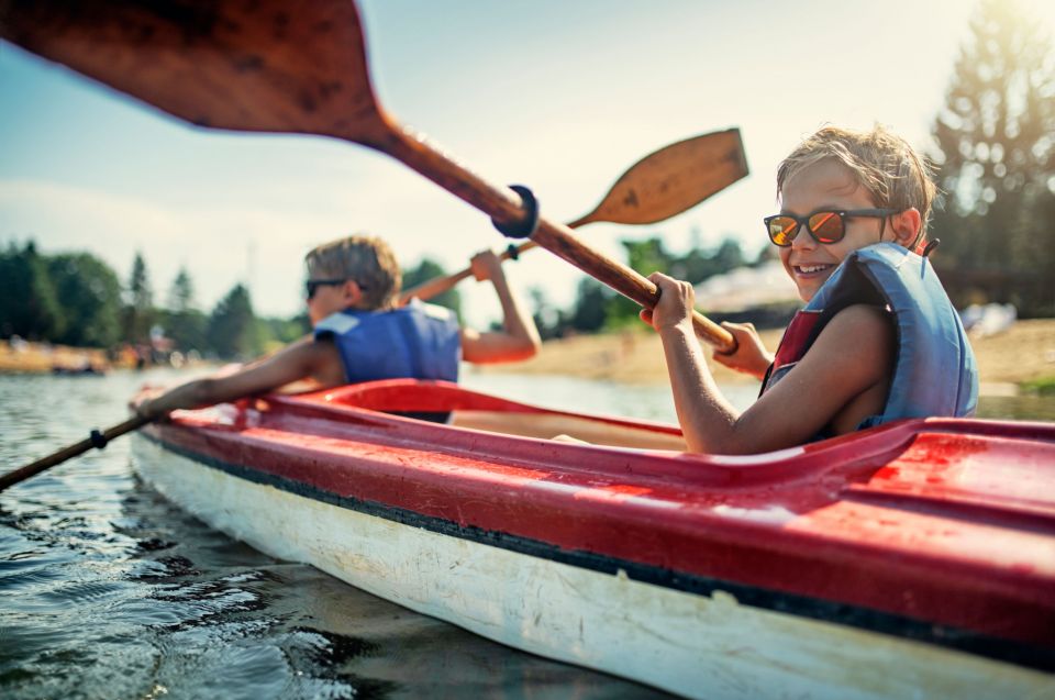 How to Size a Kayak Paddle, Paddle Size Chart