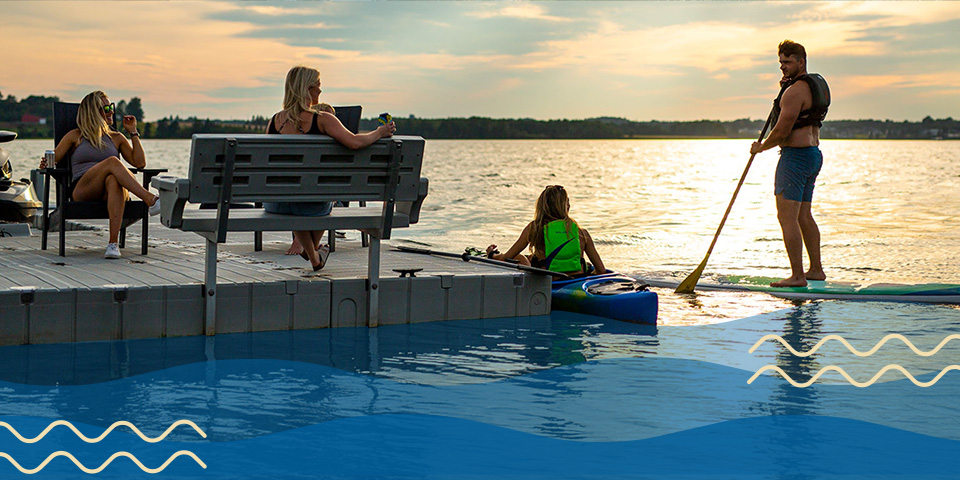 Floating Docks for Fluctuating Water Levels