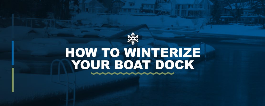 How to winterize your boat dock