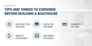 Tips and things to consider before building a boathouse