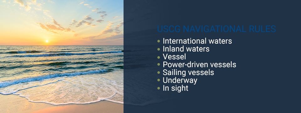 Reglas de navegación de la USCG