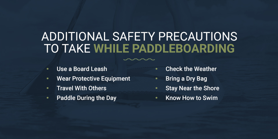safety tips for paddleboarding