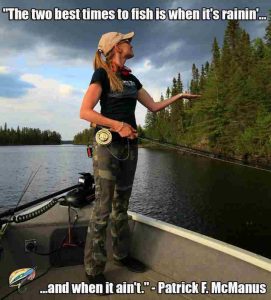 two best times to fish meme