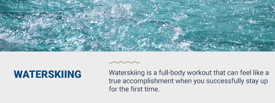 Waterskiing 