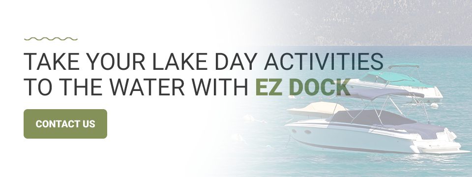 Improve your lake day with EZ Dock 