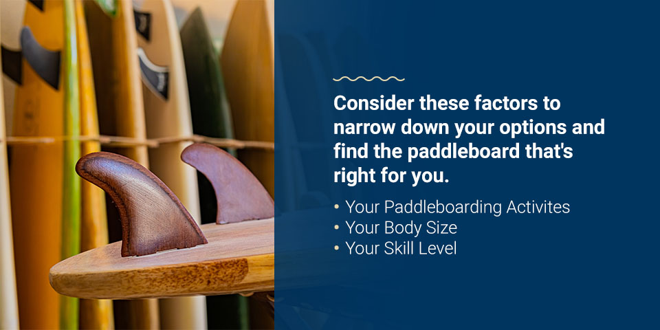 What type of paddleboard should I buy? 