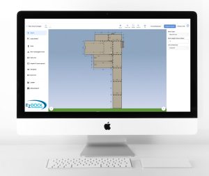 dock designer on a computer screen