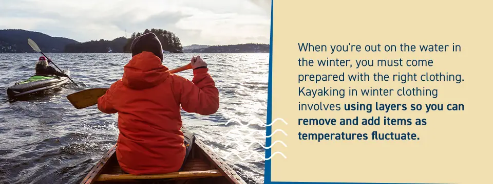 A Guide to Kayaking in Winter - EZ Dock A Guide to Kayaking in Winter - EZ Dock