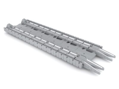 EZ Dock Optimus FloatPort with bow stop, 30 foot, drive-on docking for pontoons and tritoons