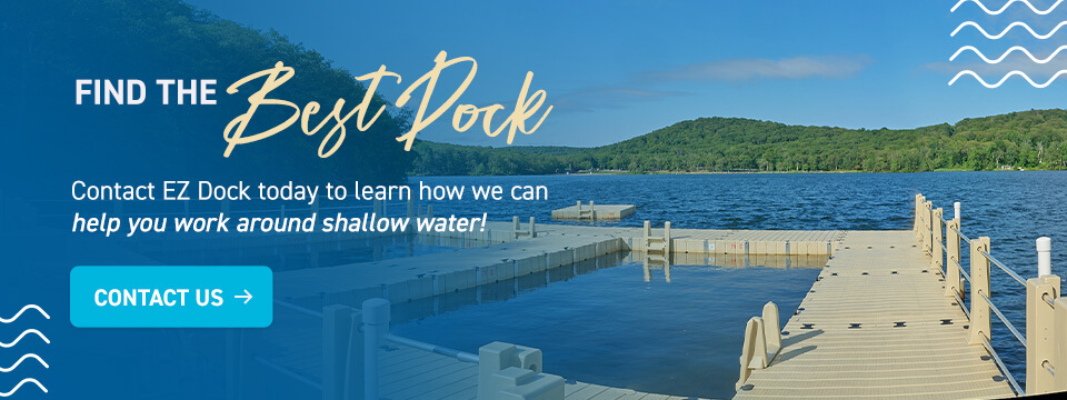 Find the Best Dock for Shallow Water With EZ Dock