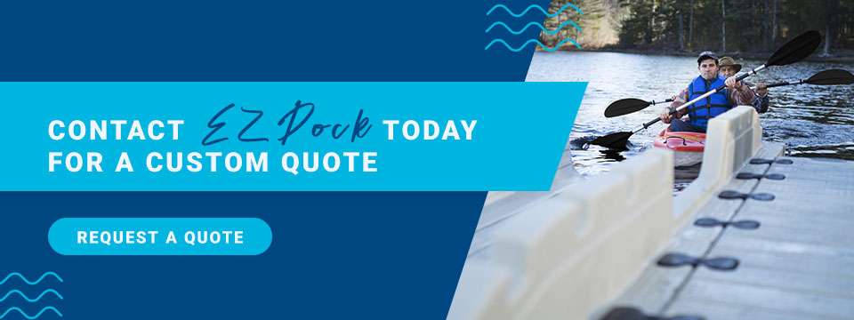 Contact EZ Dock Today for a Custom Quote