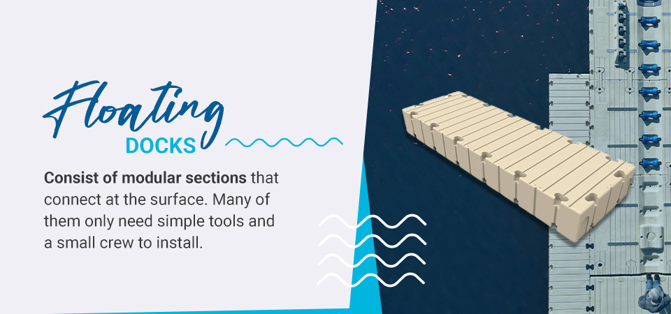 Is It Easier to Install Wood or Floating Docks?
