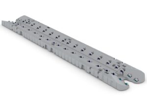 PWC Inline floating dock, dock configuration, grey